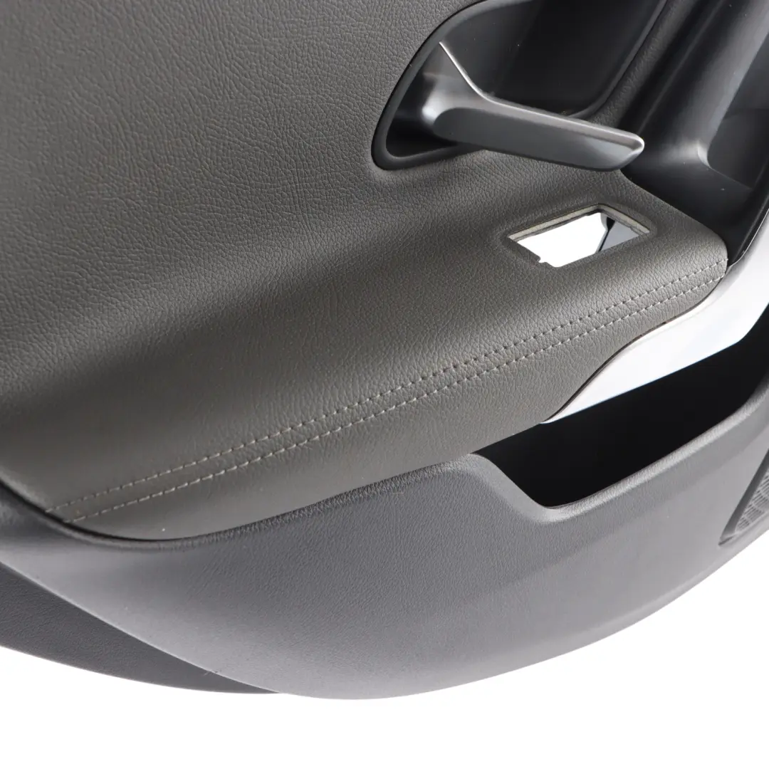 Mercedes V177 Rear Door Card Left N/S Trim Panel Cover Leather Grey - SKU A1777303100-3 - Part number A1777303100