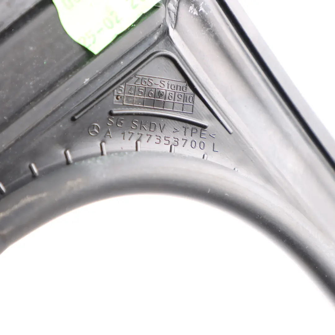 Window Strip Trim Door Rear Left N/S Moulding Seal to Mercedes V177 with Part number A1777353700 Mercedes V177 Window Strip Trim Door Rear Left N/S Moulding Seal - SKU A1777353700 - Part number A1777353700