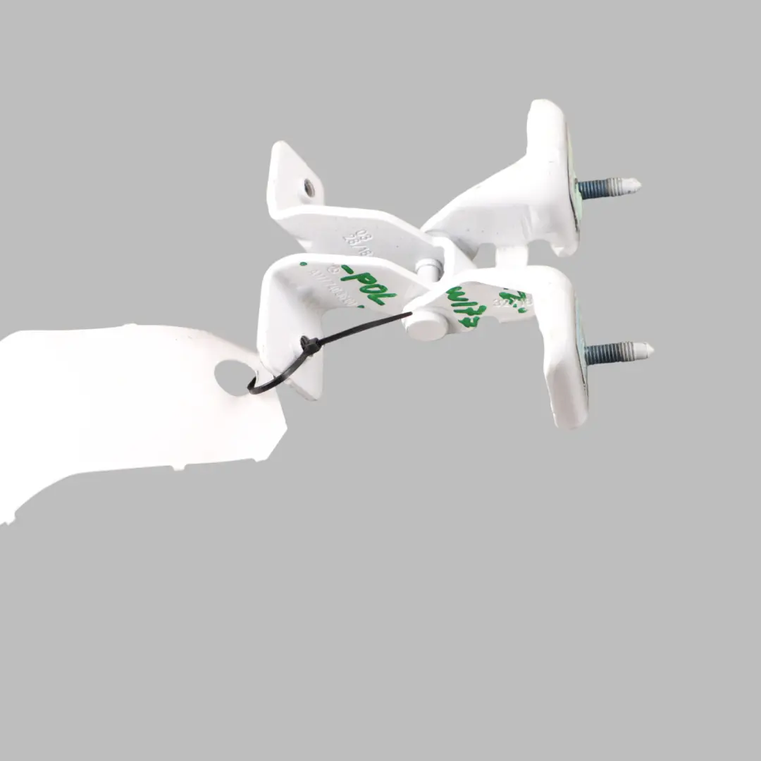 Trunk Tailgate Hinge Right O/S Polar White 149 to Mercedes W177 Rear with Part number A1777403600 Mercedes W177 Rear Trunk Tailgate Hinge Right O/S Polar White 149 - SKU A1777403600-POL - Part number A1777403600