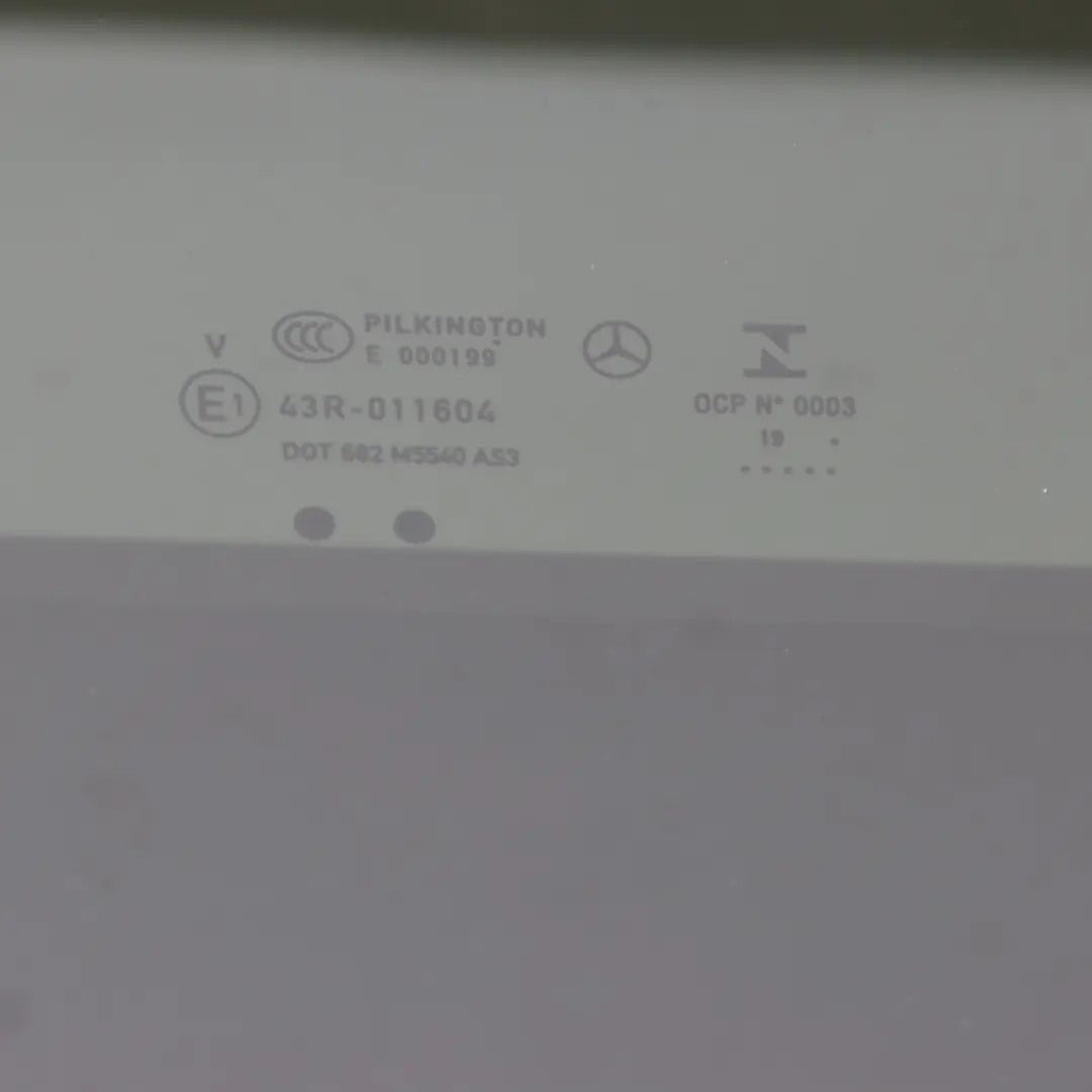 Sliding Sunroof Glass Panel Tinted AS3 to Mercedes V177 X118 with Part number A1777801200 Mercedes V177 X118 Sliding Sunroof Glass Panel Tinted AS3 - SKU A1777801200 - Part number A1777801200