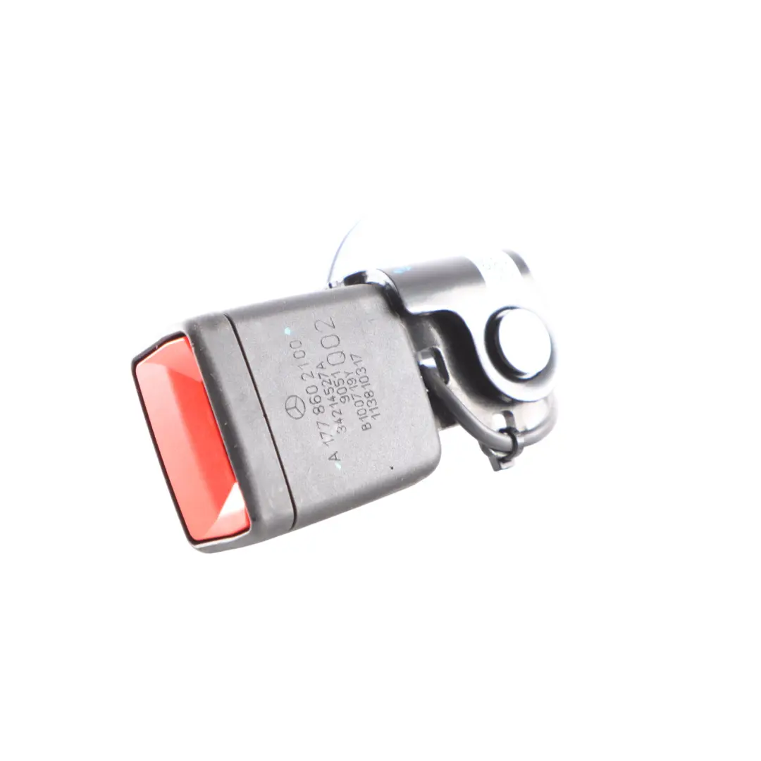 Mercedes W177 hebilla asiento trasero izquierdo cinturón bloqueo - SKU A1778602100 - Número de pieza A1778602100