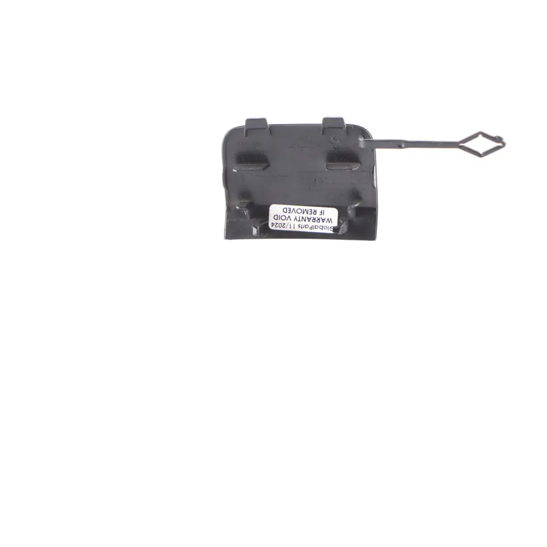 Mercedes V177 AMG Rear Bumper Tow Eye Hook Cover Kosmos Black - 191 - SKU A1778850702-KB - Part number A1778850702