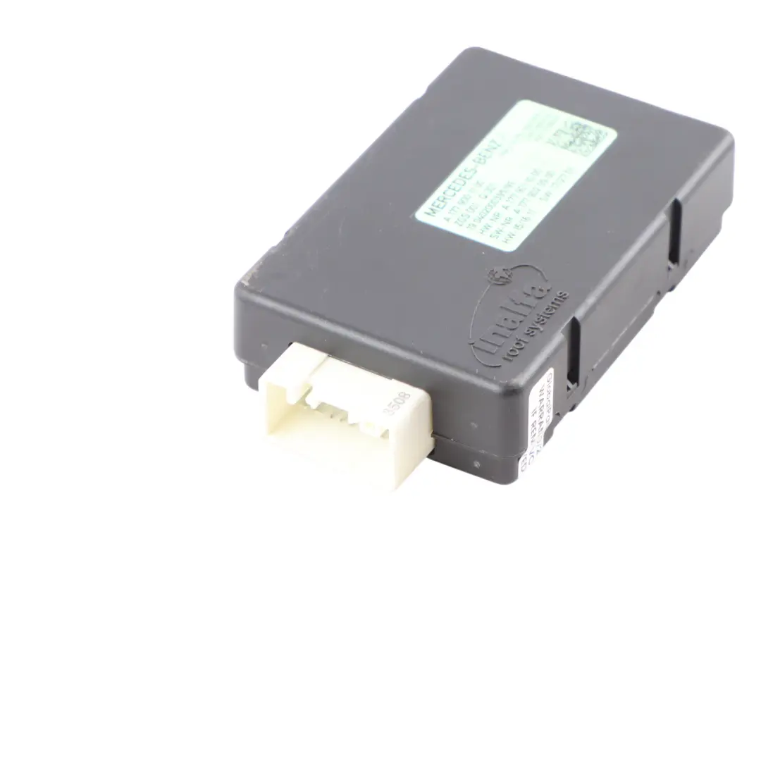 Unité toit Moteur de l'actionneur du toit ouvrant pour Mercedes W177 C118 à propos du numéro de pièce A1779001100 Mercedes W177 C118 Unité toit Moteur de l'actionneur du toit ouvrant - SKU A1779001100 - Numéro de pièce A1779001100