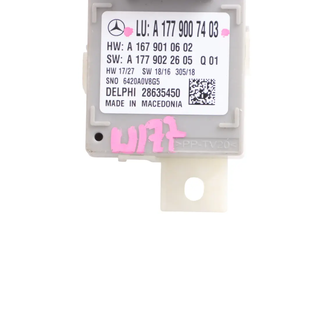 Modulo di controllo ambiente interno Unità ECU per Mercedes W177 con numero di parte A1779007403 Mercedes W177 Modulo di controllo ambiente interno Unità ECU - SKU A1779007403 - Numero di parte A1779007403