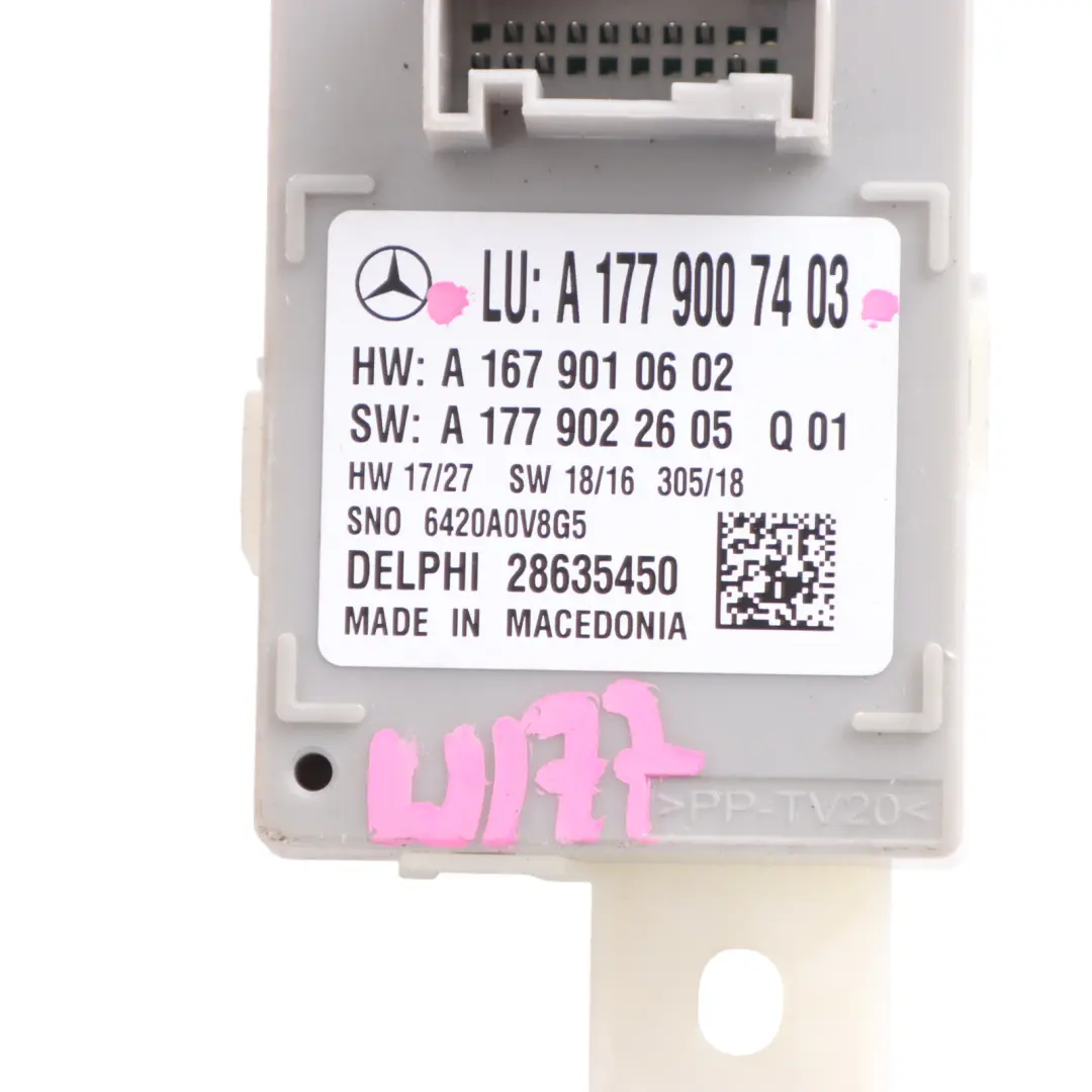 Interior Ambiance Control Module ECU Unit to Mercedes W177 with Part number A1779007403 Mercedes W177 Interior Ambiance Control Module ECU Unit - SKU A1779007403 - Part number A1779007403