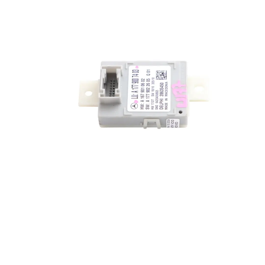 Mercedes W177 Modulo di controllo ambiente interno Unità ECU - SKU A1779007403 - Numero di parte A1779007403