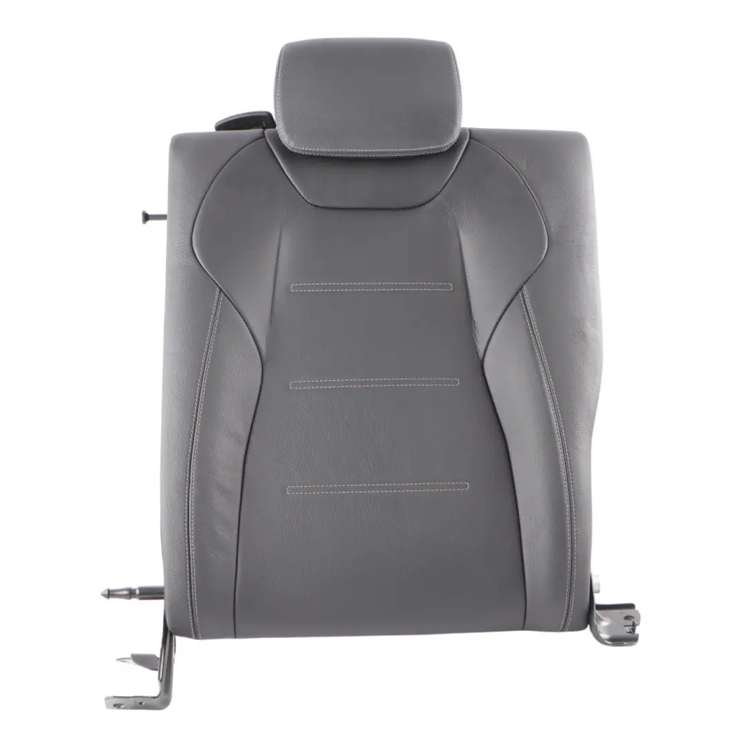 Mercedes V177 Seat Backrest Cover Rear Left N/S Black Leather - SKU A1779202302 - Part number A1779202302