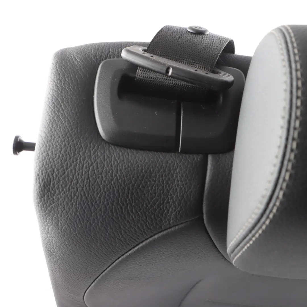 Backrest Cover Rear Left N/S Black Leather to Mercedes V177 Seat with Part number A1779202302 Mercedes V177 Seat Backrest Cover Rear Left N/S Black Leather - SKU A1779202302 - Part number A1779202302