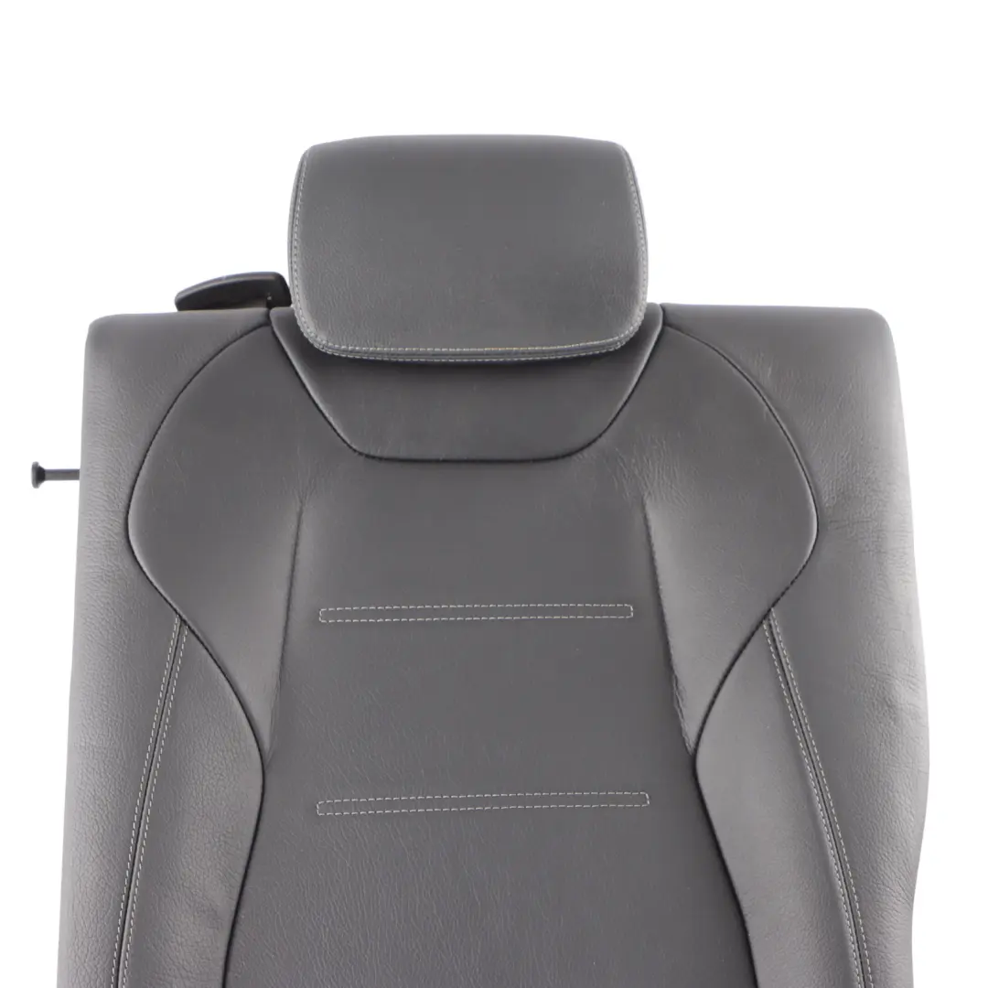 Mercedes V177 Seat Backrest Cover Rear Left N/S Black Leather - SKU A1779202302 - Part number A1779202302