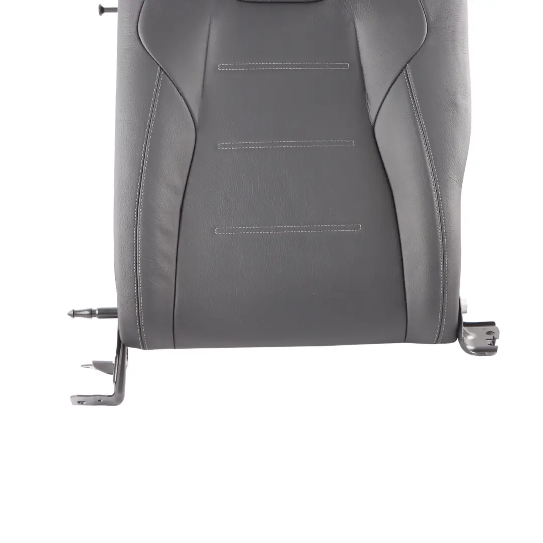 Backrest Cover Rear Left N/S Black Leather to Mercedes V177 Seat with Part number A1779202302 Mercedes V177 Seat Backrest Cover Rear Left N/S Black Leather - SKU A1779202302 - Part number A1779202302