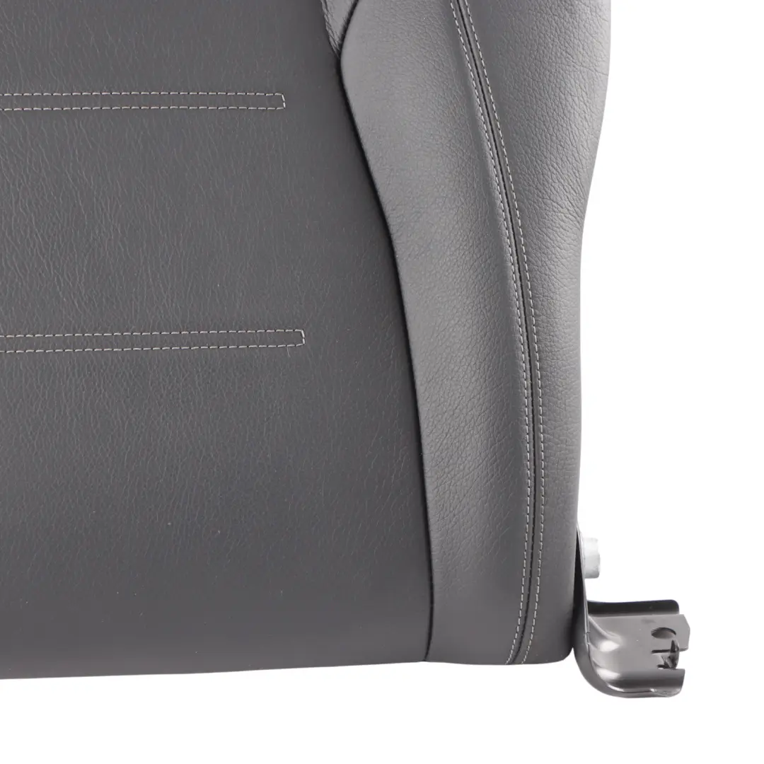 Backrest Cover Rear Left N/S Black Leather to Mercedes V177 Seat with Part number A1779202302 Mercedes V177 Seat Backrest Cover Rear Left N/S Black Leather - SKU A1779202302 - Part number A1779202302