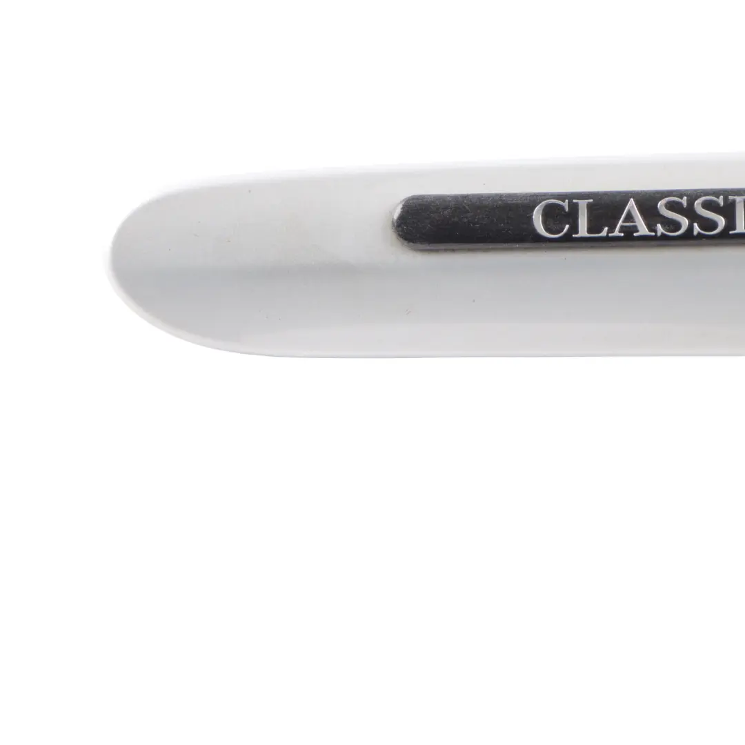 Front Fender Trim Moulding Strip Left N/S Brilliant Silver 9744 to Mercedes W203 with Part number A2036900162 Mercedes W203 Front Fender Trim Moulding Strip Left N/S Brilliant Silver 9744 - SKU A2036900162-BRS - Part number A2036900162