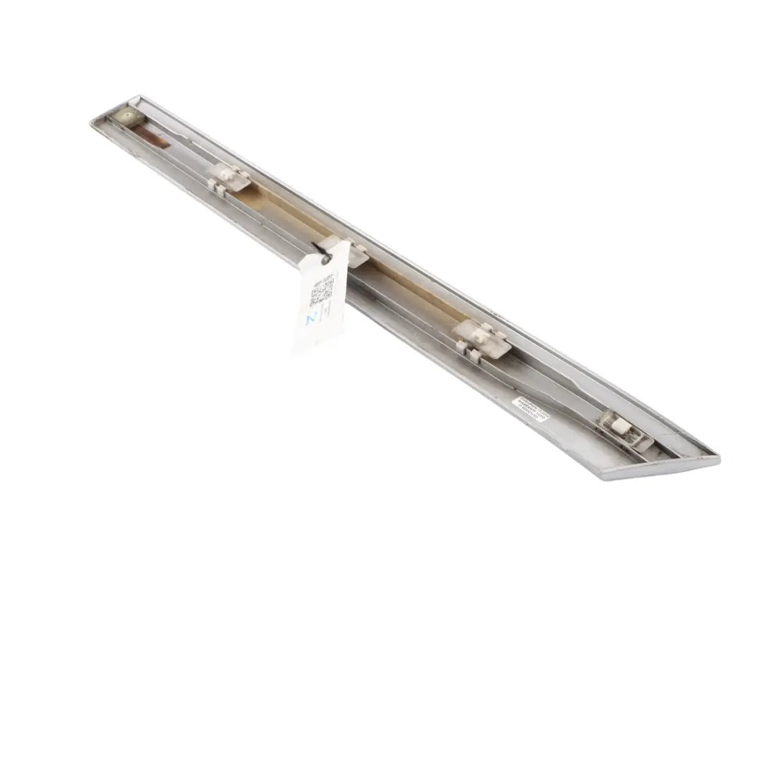 Door Strip Outer Rear Right O/S Moulding Brilliant Silver - 9744 to Mercedes W203 with Part number A2036903062 Mercedes W203 Door Strip Outer Rear Right O/S Moulding Brilliant Silver - 9744 - SKU A2036903062-BRS - Part number A2036903062