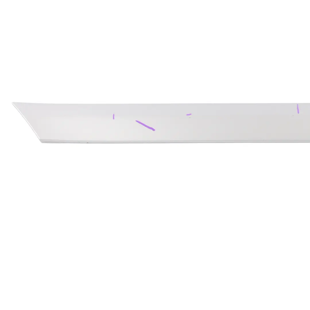 Door Strip Outer Rear Right O/S Moulding Brilliant Silver - 9744 to Mercedes W203 with Part number A2036903062 Mercedes W203 Door Strip Outer Rear Right O/S Moulding Brilliant Silver - 9744 - SKU A2036903062-BRS - Part number A2036903062