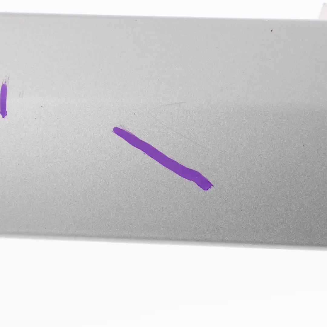 Door Strip Outer Rear Right O/S Moulding Brilliant Silver - 9744 to Mercedes W203 with Part number A2036903062 Mercedes W203 Door Strip Outer Rear Right O/S Moulding Brilliant Silver - 9744 - SKU A2036903062-BRS - Part number A2036903062