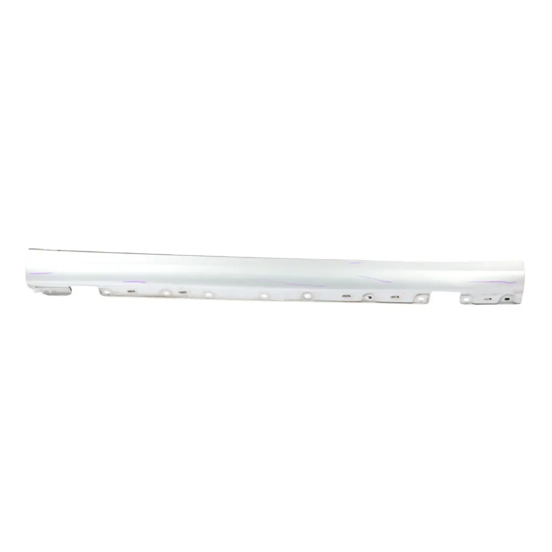 Door Sill Side Cover Skirt Right O/S Brilliant Silver Metallic 744 to Mercedes W203 with Part number A2036981454 Mercedes W203 Door Sill Side Cover Skirt Right O/S Brilliant Silver Metallic 744 - SKU A2036981454-BRS - Part number A2036981454