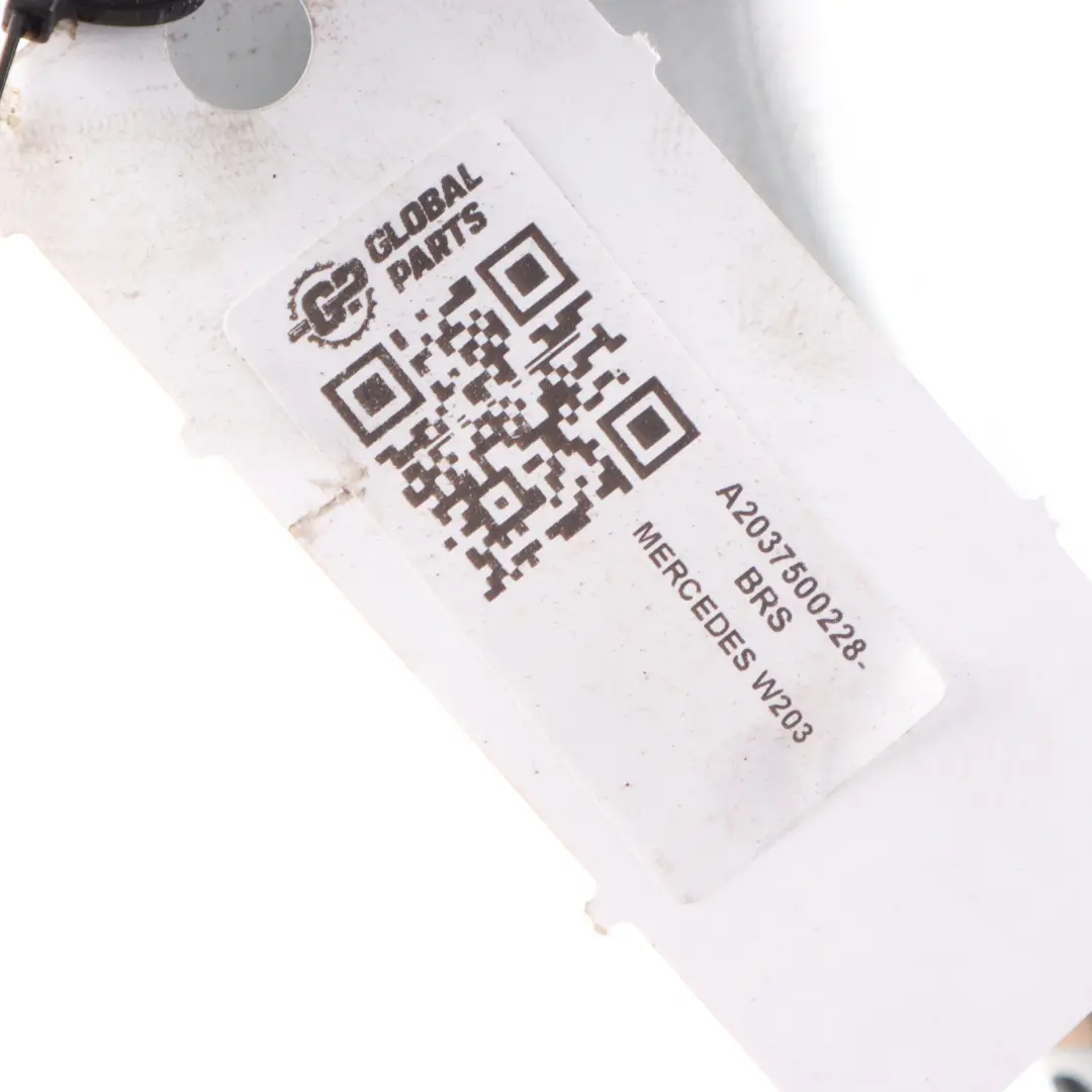 Boot Lid Hinge Bracket Right O/S Brilliant Silver - 9744 to Mercedes W203 Sedan with Part number A2037500228 Mercedes W203 Sedan Boot Lid Hinge Bracket Right O/S Brilliant Silver - 9744 - SKU A2037500228-BRS - Part number A2037500228