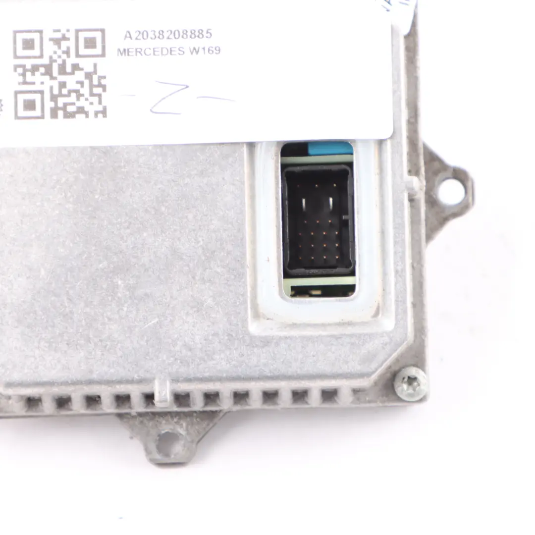 Headlamp Headlight Xenon Ballast Control Unit Module to Mercedes W169 with Part number A2038208885 Mercedes W169 Headlamp Headlight Xenon Ballast Control Unit Module - SKU A2038208885 - Part number A2038208885