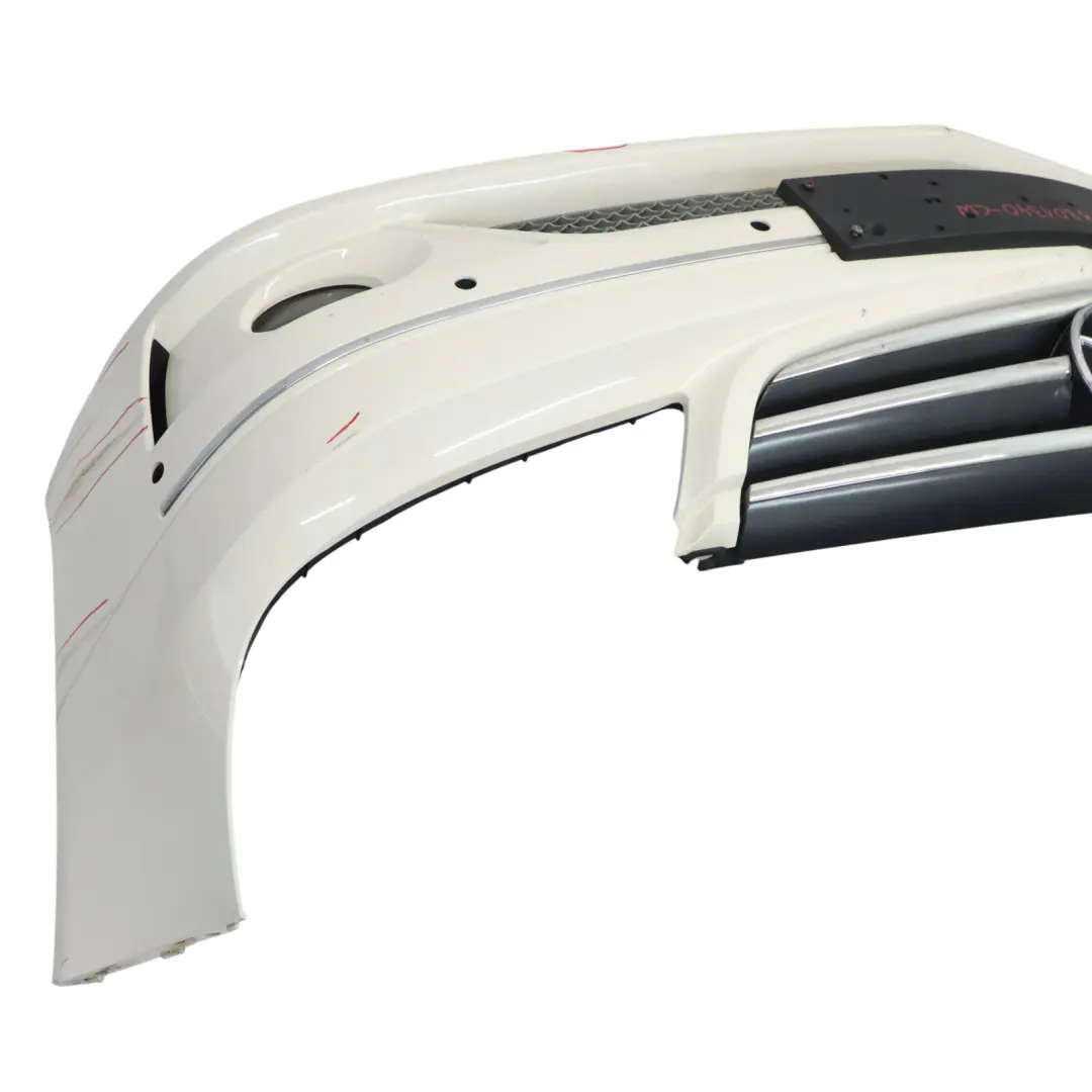 Mercedes W203 CL203 Zderzak Tylny Calcite White Biały - 650 - SKU A2038801340-CW - Numer Części A2038801340