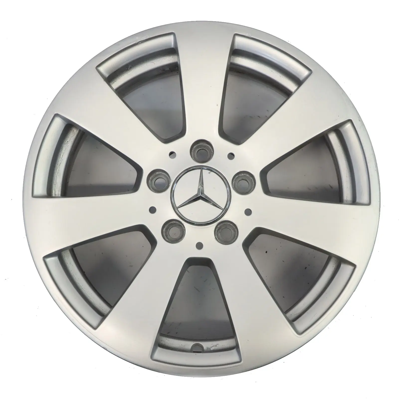 Mercedes W204 Cerchio in lega argento 7 razze 16" 6J ET:39 A2044011002