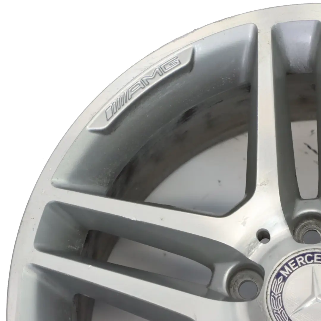 Mercedes W204 AMG Wheel Rim Alloy 5 Double Spoke 17" 8,5J ET:58 - SKU A2044012400-3 - Part number A2044012400
