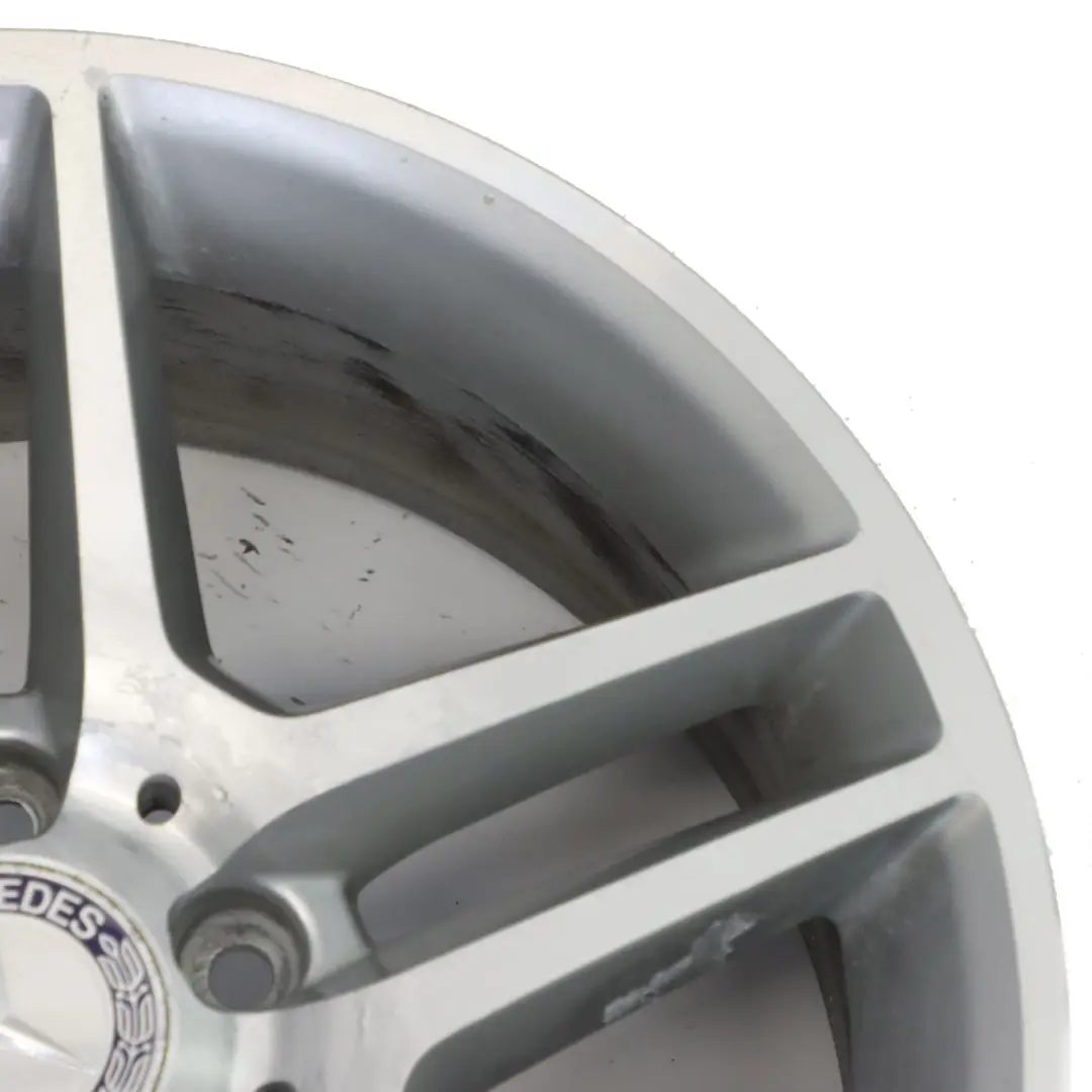 Llanta de aleación 5 radios dobles 17" 8,5J ET:58 para Mercedes W204 AMG con número de pieza A2044012400 Mercedes W204 AMG Llanta de aleación 5 radios dobles 17" 8,5J ET:58 - SKU A2044012400-3 - Número de pieza A2044012400