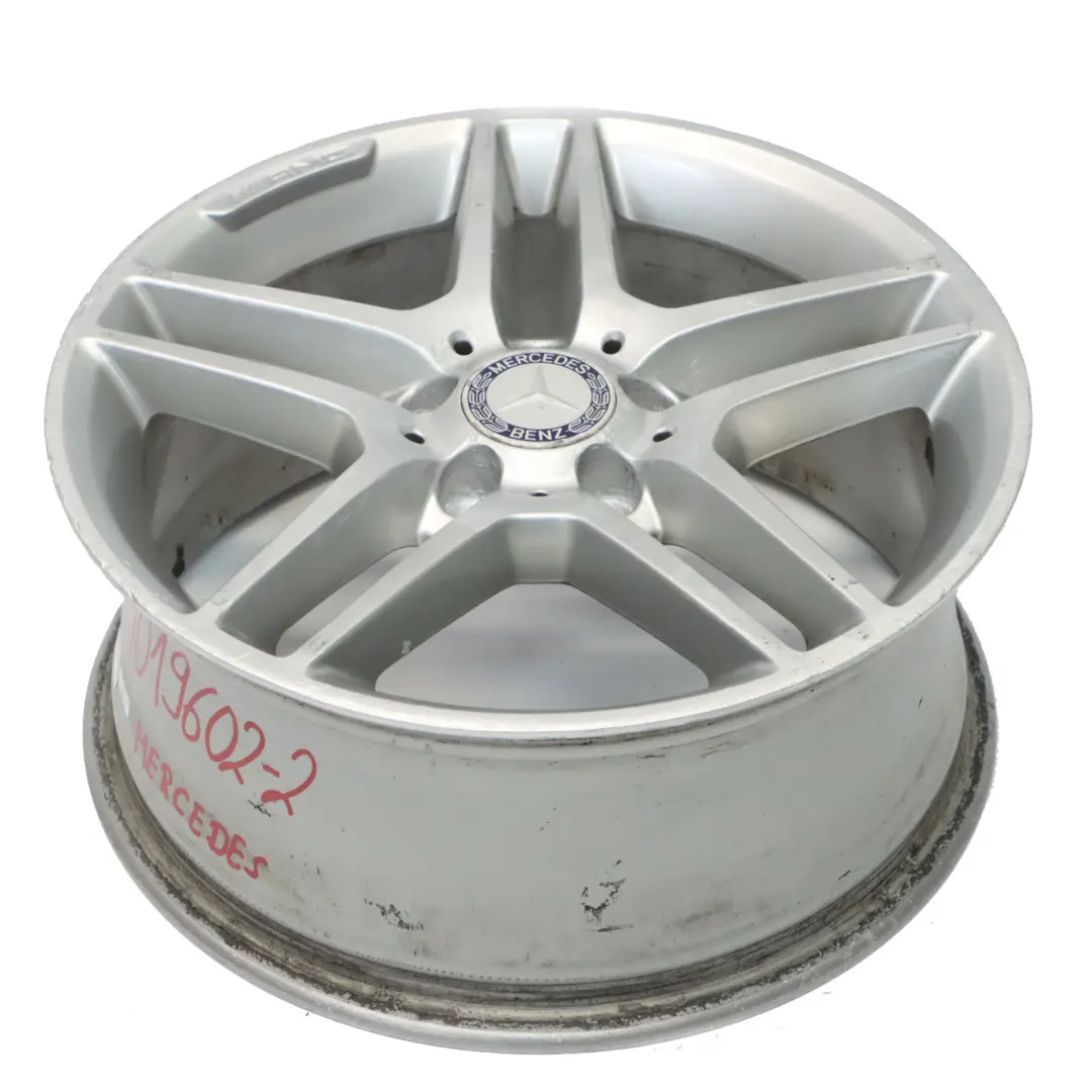 Mercedes W204 AMG Felga Aluminiowa Srebrna 17" ET:47 7,5J - SKU A2044019602-2 - Numer Części A2044019602