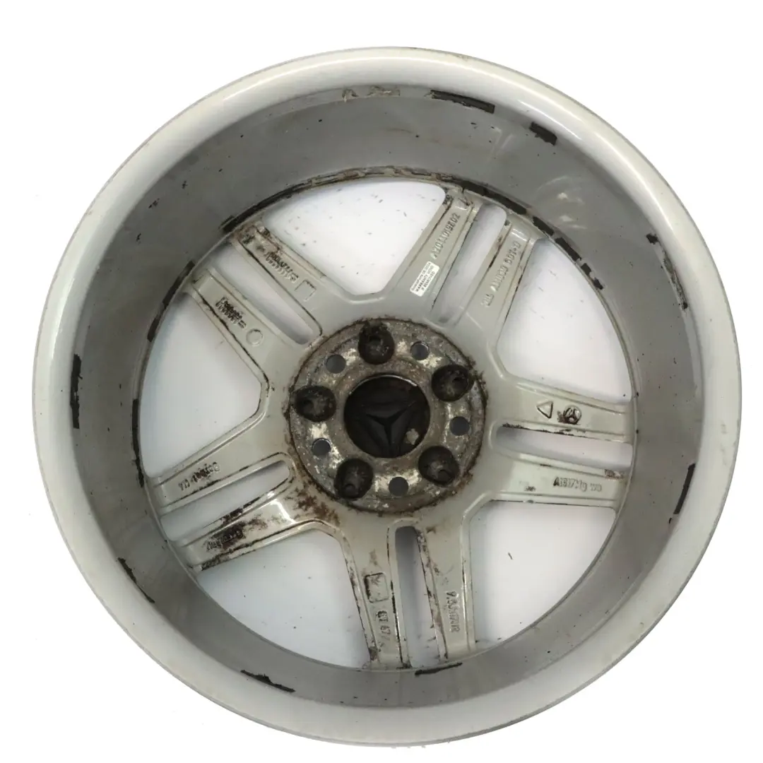 Mercedes W204 AMG Silver Alloy Wheel Rim 17" ET:47 7,5J - SKU A2044019602-3 - Part number A2044019602