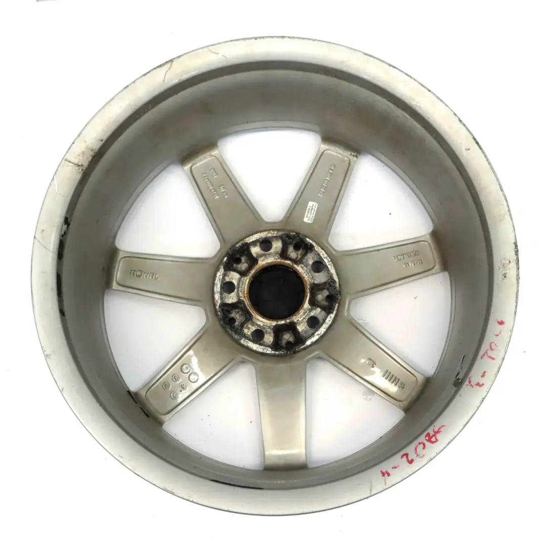 Mercedes W204 7-Spoke Front Alloy Wheel Rim 18" 8J ET:50 - SKU A2044019802-2 - Part number A2044019802