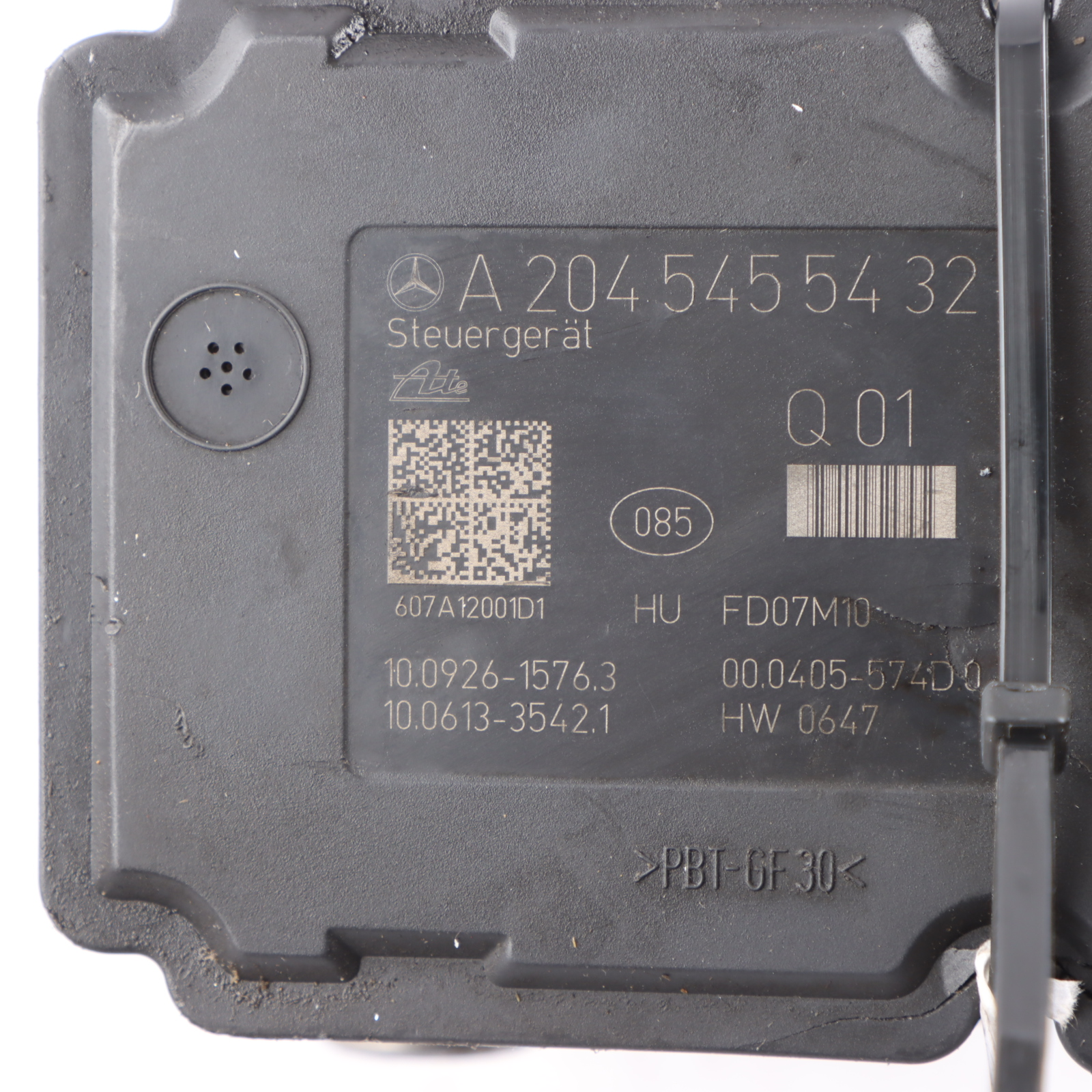 2009-11 Mercedes W204 C300 C350 Abs Esp Control Module W204 ABS