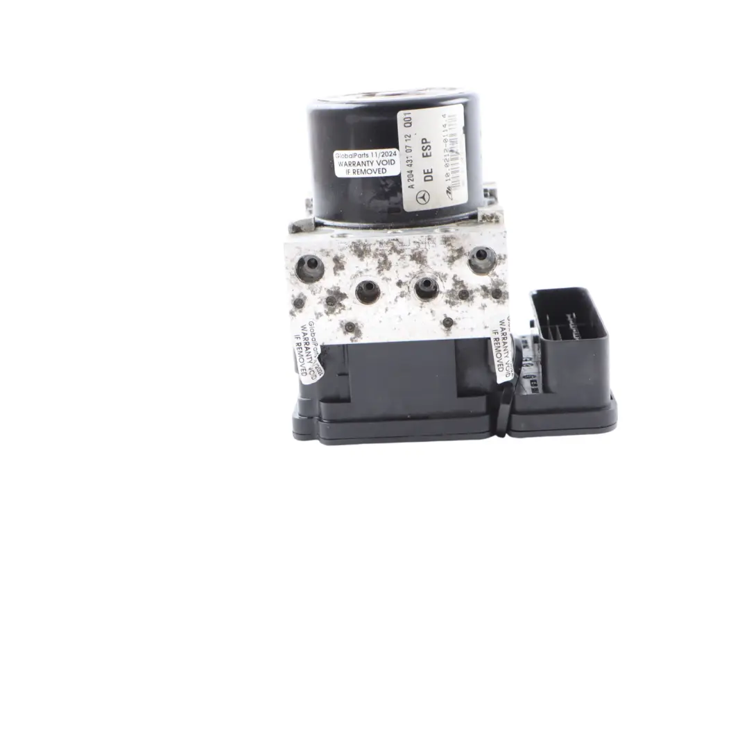 ABS ESP Bloque Unidad de Bomba Hidráulica para Mercedes W204 con número de pieza A2045455432 Mercedes W204 ABS ESP Bloque Unidad de Bomba Hidráulica - SKU A2045455432 - Número de pieza A2045455432