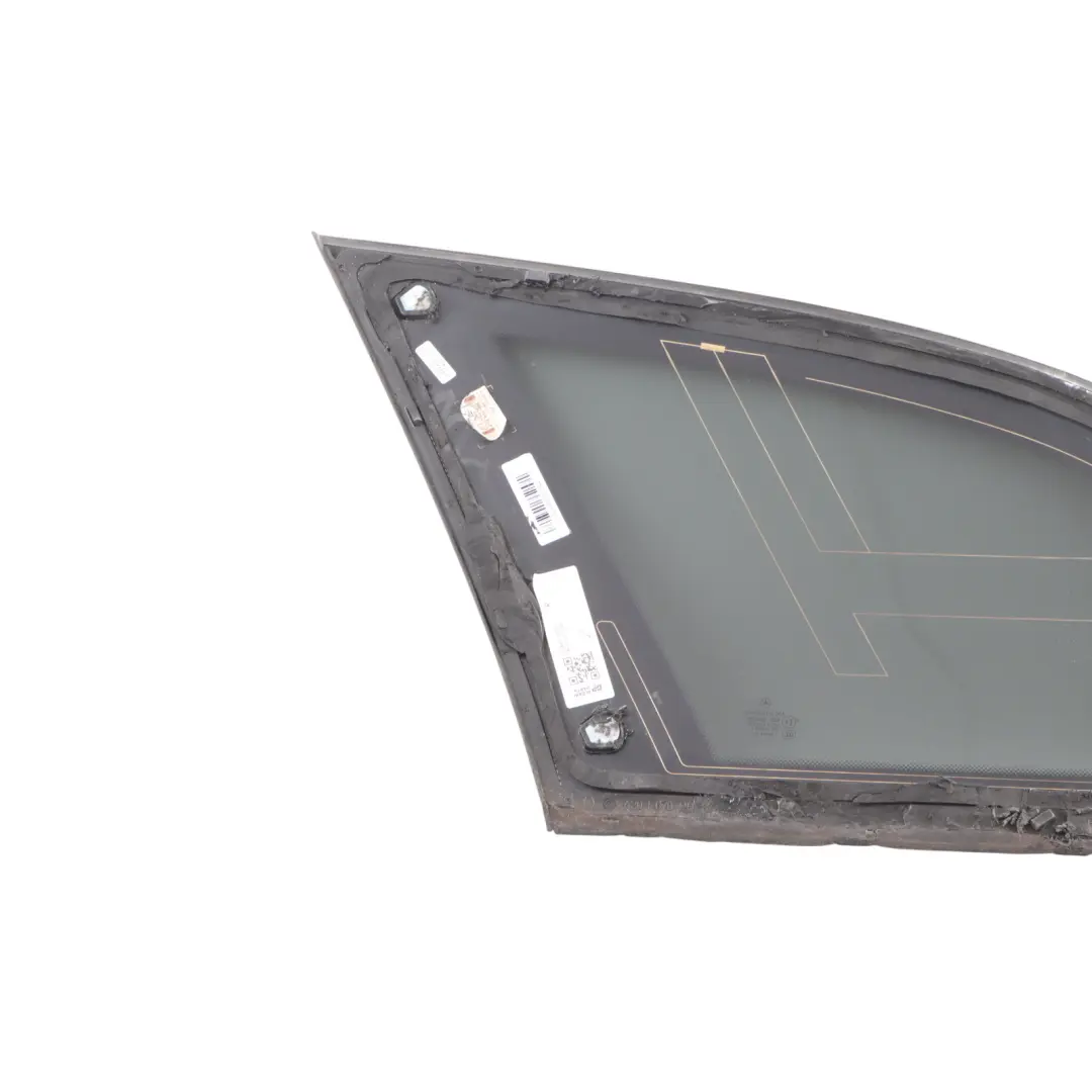 Quarter Side Window Glass Rear Right O/S AS3 to Mercedes S204 Estate with Part number A2046733210 Mercedes S204 Estate Quarter Side Window Glass Rear Right O/S AS3 - SKU A2046733210 - Part number A2046733210