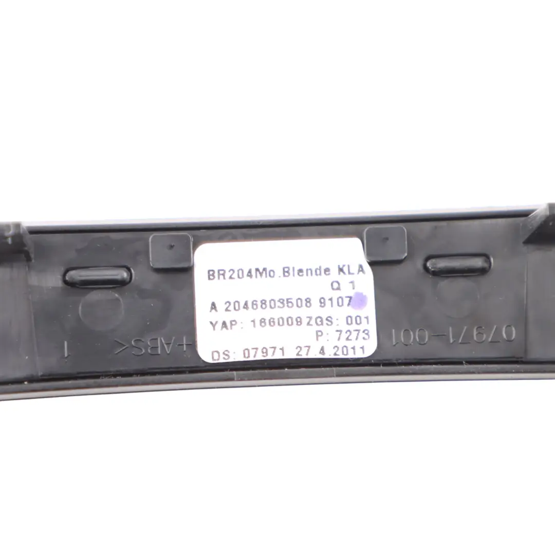 Mercedes W204 Ramka Obramowanie Osłona Panelu Nawiewu - SKU A2046803508 - Numer Części A2046803508