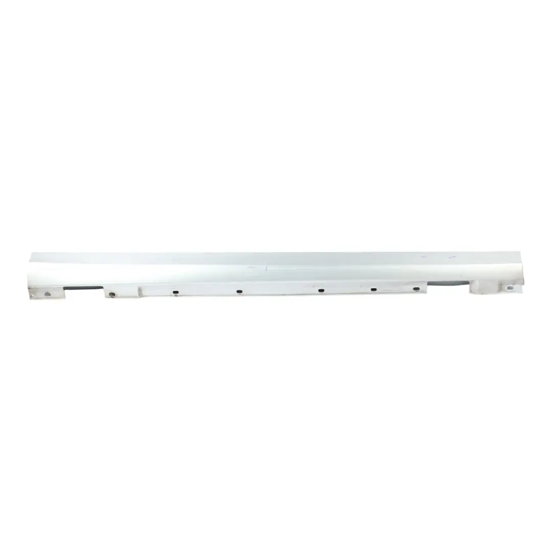 Mercedes W204 Side Skirt Door Sill Cover Left N/S Iridium Silver Metallic - 775 - SKU A2046980354-IRS2 - Part number A2046980354