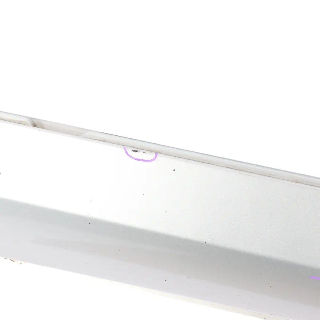 Mercedes W204 Side Skirt Door Sill Cover Left N/S Iridium Silver Metallic - 775 - SKU A2046980354-IRS2 - Part number A2046980354