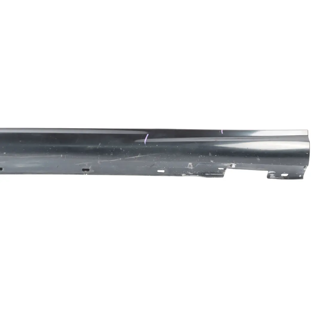 Side Skirt Styling Door Sill Cover Left N/S Obsidian Black 197 to Mercedes C204 AMG with Part number A2046982554 Mercedes C204 AMG Side Skirt Styling Door Sill Cover Left N/S Obsidian Black 197 - SKU A2046982554-OB1 - Part number A2046982554