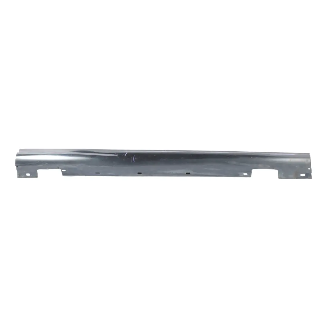 Mercedes C204 AMG Styling Side Skirt Door Sill Cover Right O/S Obsidian Black - SKU A2046982654-OB - Part number A2046982654