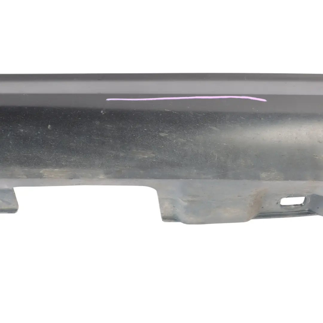 Mercedes C204 AMG Styling Side Skirt Door Sill Cover Right O/S Obsidian Black - SKU A2046982654-OB - Part number A2046982654