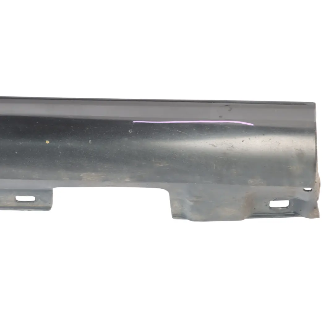 Styling Side Skirt Door Sill Cover Right O/S Obsidian Black to Mercedes C204 AMG with Part number A2046982654 Mercedes C204 AMG Styling Side Skirt Door Sill Cover Right O/S Obsidian Black - SKU A2046982654-OB - Part number A2046982654