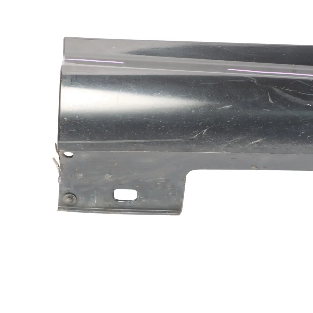 Styling Side Skirt Door Sill Cover Right O/S Obsidian Black to Mercedes C204 AMG with Part number A2046982654 Mercedes C204 AMG Styling Side Skirt Door Sill Cover Right O/S Obsidian Black - SKU A2046982654-OB - Part number A2046982654