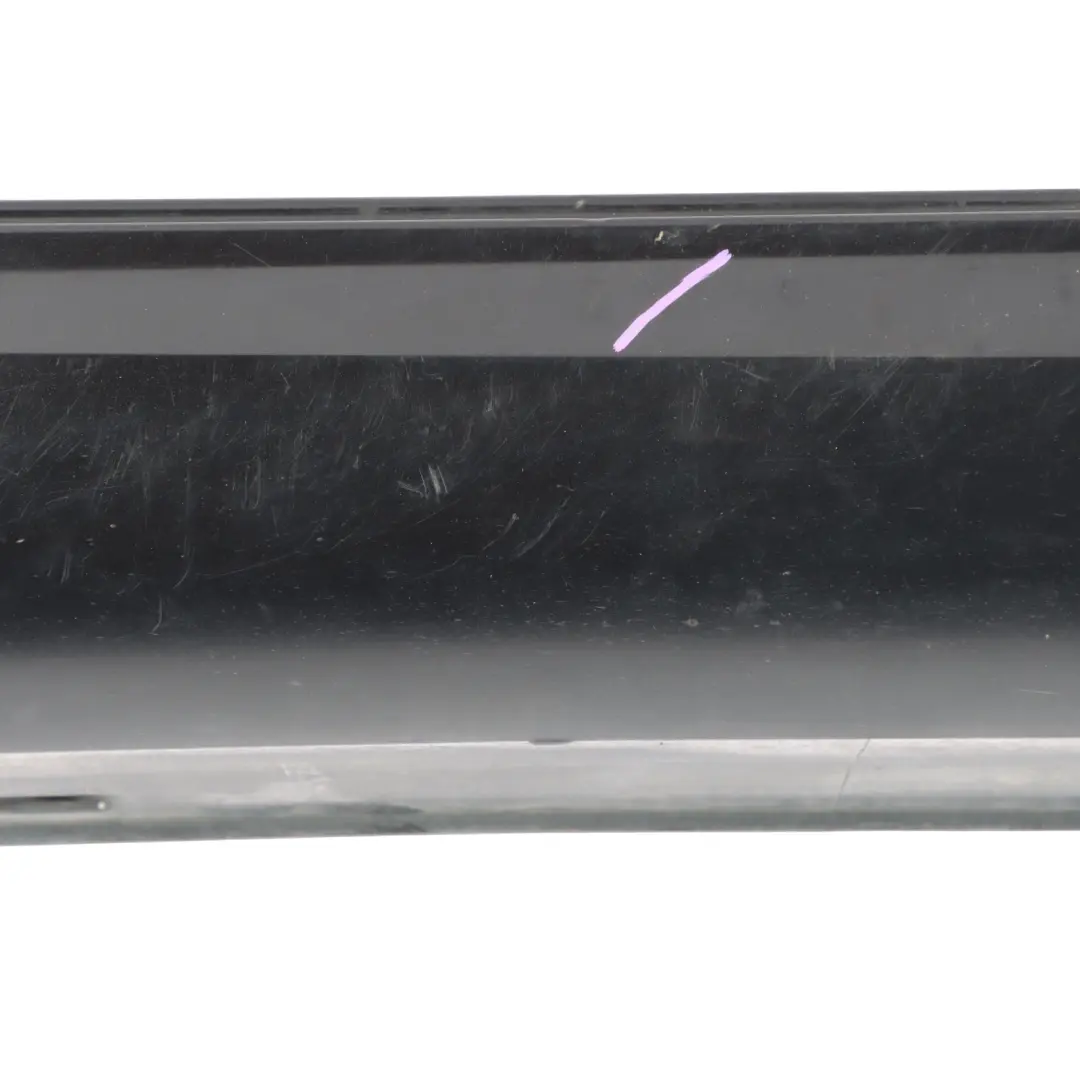 Styling Side Skirt Door Sill Cover Right O/S Obsidian Black to Mercedes C204 AMG with Part number A2046982654 Mercedes C204 AMG Styling Side Skirt Door Sill Cover Right O/S Obsidian Black - SKU A2046982654-OB - Part number A2046982654