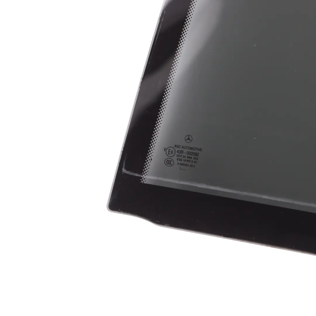 Window Glass Mercedes S204 Wagon Rear Left N/S Door Side Tinted Black AS3 to with Part number A2047301755 Window Glass Mercedes S204 Wagon Rear Left N/S Door Side Tinted Black AS3 - SKU A2047301755 - Part number A2047301755