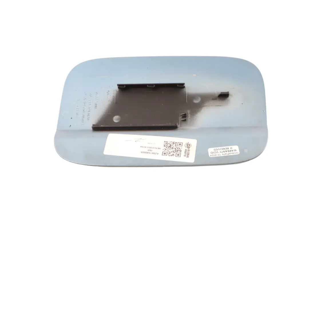 Mercedes W204 Fuel Flap Tank Cap Cover Indigolite Blue 230 - SKU A2047540009-INB - Part number A2047540009