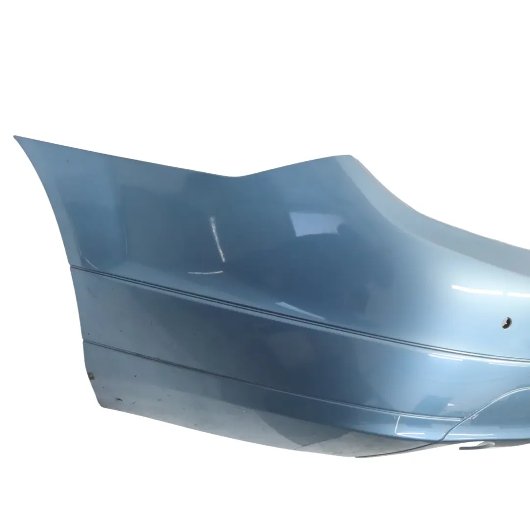 Bumper Trim Panel Cover Indigolite Blue Metallic - 230 to Mercedes W204 Rear with Part number A2048801240 Mercedes W204 Rear Bumper Trim Panel Cover Indigolite Blue Metallic - 230 - SKU A2048801240-INB - Part number A2048801240