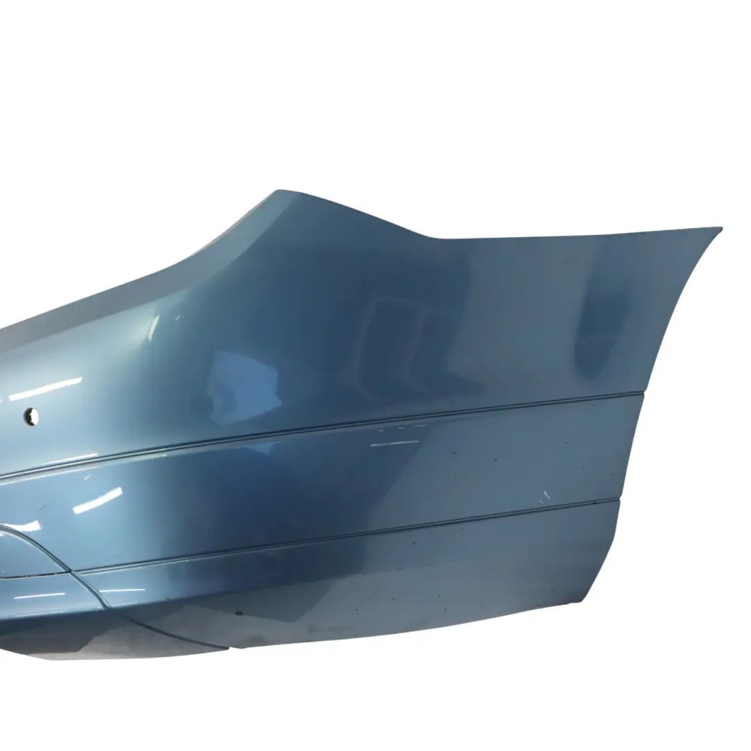 Bumper Trim Panel Cover Indigolite Blue Metallic - 230 to Mercedes W204 Rear with Part number A2048801240 Mercedes W204 Rear Bumper Trim Panel Cover Indigolite Blue Metallic - 230 - SKU A2048801240-INB - Part number A2048801240