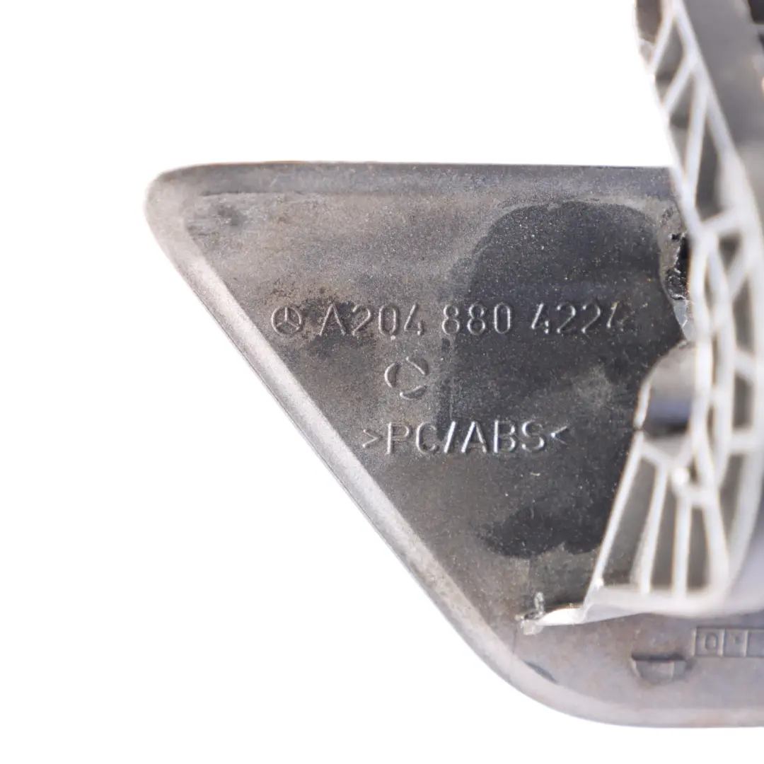 Mercedes W204 Head Light Washer Cover Left N/S Palladium Silver 792 - SKU A2048804224-PAL - Part number A2048804224
