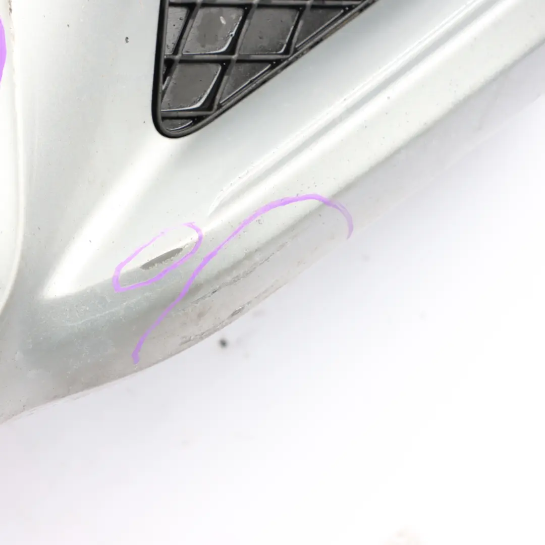 Front Bumper Sport Trim Panel Cover Iridium Silver Metallic - 775 to Mercedes W204 with Part number A2048805747 Mercedes W204 Front Bumper Sport Trim Panel Cover Iridium Silver Metallic - 775 - SKU A2048805747-IRS - Part number A2048805747