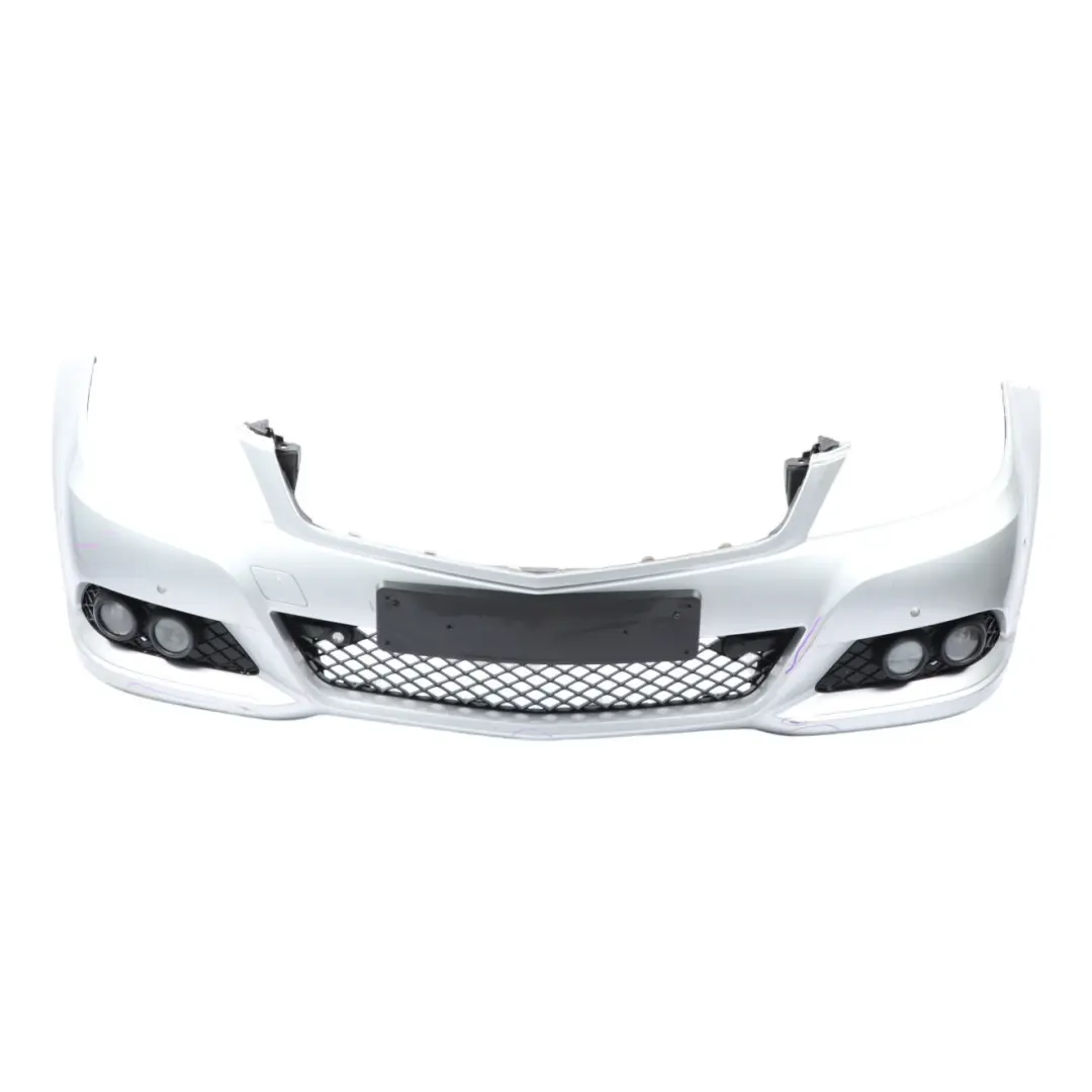 Front Bumper Sport Trim Panel Cover Iridium Silver Metallic - 775 to Mercedes W204 with Part number A2048805747 Mercedes W204 Front Bumper Sport Trim Panel Cover Iridium Silver Metallic - 775 - SKU A2048805747-IRS - Part number A2048805747