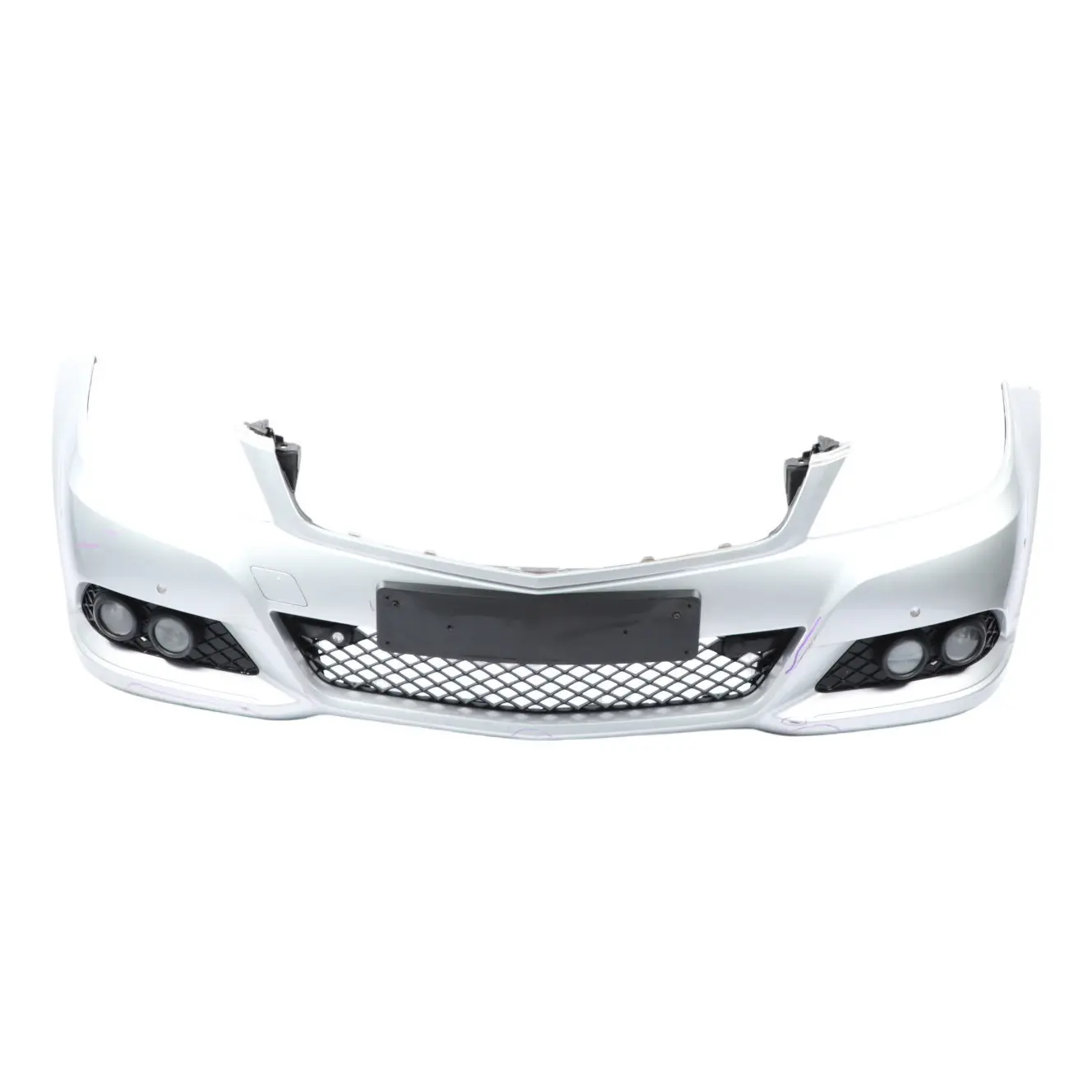 Mercedes W204 Front Bumper Sport Trim Panel Cover Iridium Silver Metallic - 775