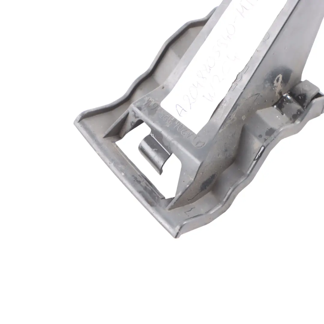 Bumper Mount Bracket Guide Support Left N/S to Mercedes W204 Rear with Part number A2048853614 Mercedes W204 Rear Bumper Mount Bracket Guide Support Left N/S - SKU A2048853614 - Part number A2048853614